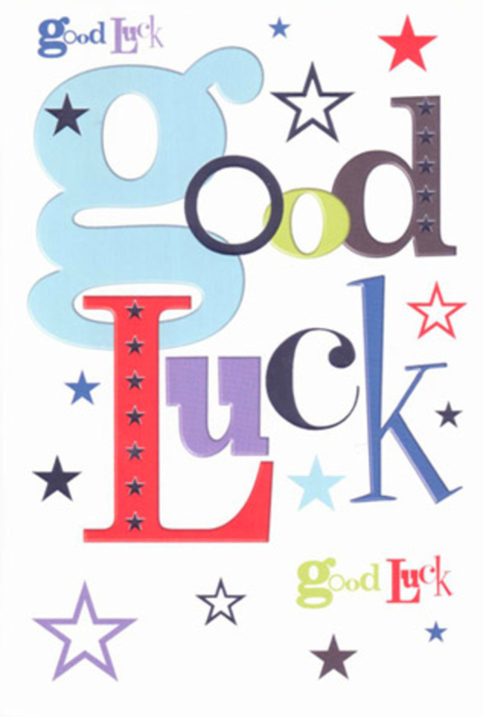 This good luck card bursts with buoyant vibrancy, its spirited design echoing the familiar cheer and camaraderie of Orpington's lively markets and gathering spots. Each letter stands out-playful, wide strokes in soothing baby blue, poised black lines, dynamic red accents-while colourful stars parade across the card with festive delight. The layout is modern yet deeply heartfelt, with white space carefully carved out to allow every shade its rightful spotlight, much as Orpington's community celebrates each individual achievement. The card's surface has a sleek, satisfying texture, offering a pleasing sensation as fingers trace the raised, glossy print-a hallmark of the quality Florist Orpington champions in both flowers and finishing touches. This card feels like an enthusiastic friend rooting you on from the sideline, ready to accompany you through every new chapter-be it moving down the High Street, acing an interview, or taking a bold step at the nearby leisure centre. Full of hope and infectious optimism, it is an everyday talisman fashioned with the same care as the most artful arrangement.